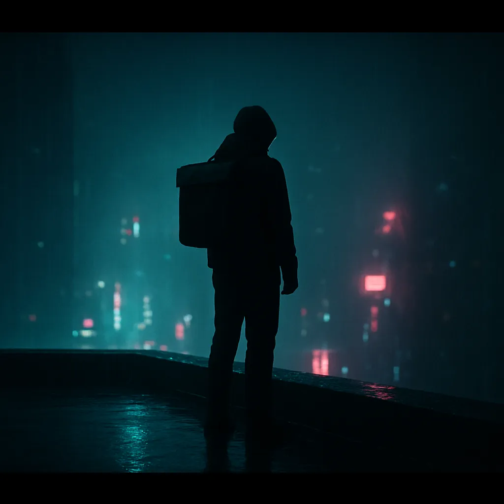 Shot 2: Balcony, alone
